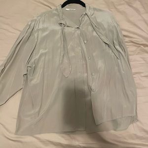 Givenchy silk top size 8
